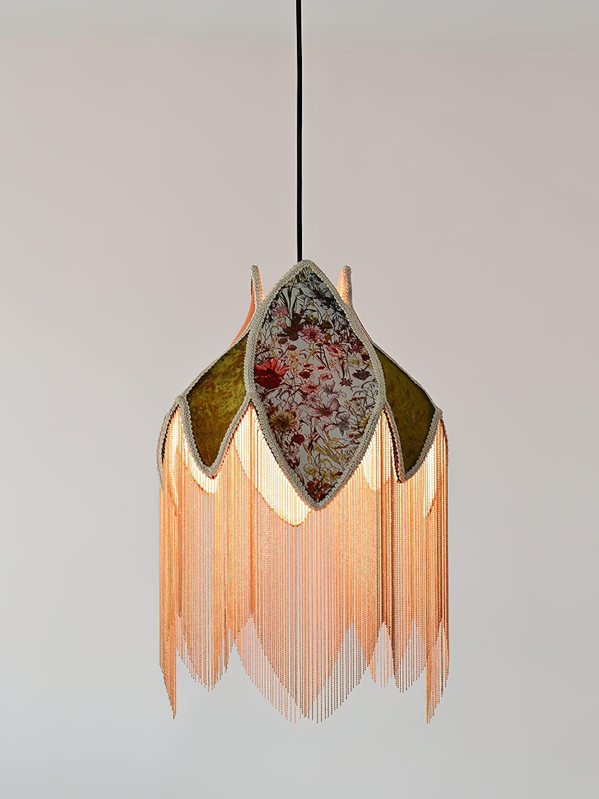 Bette Fringed Pendant Lamp - view 26