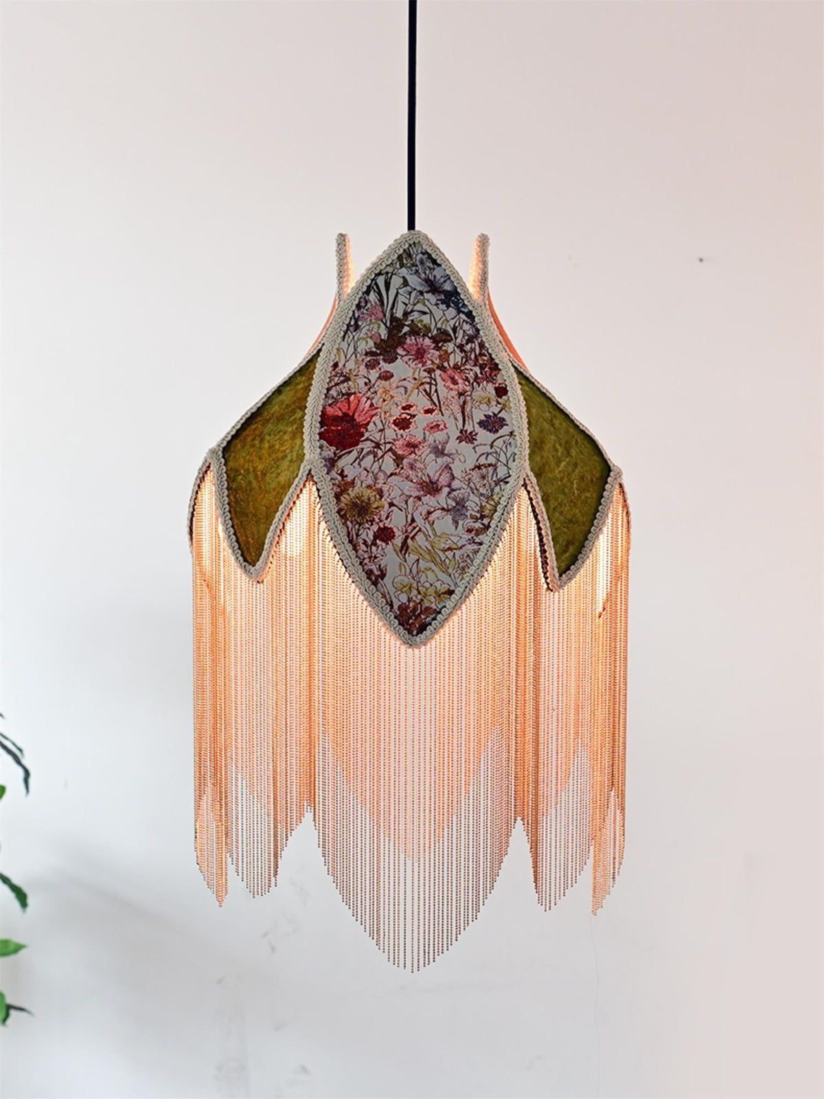 Bette Fringed Pendant Lamp - view 27