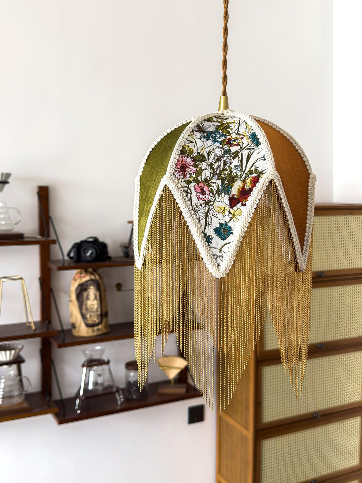 Bette Fringed Pendant Lamp - view 6