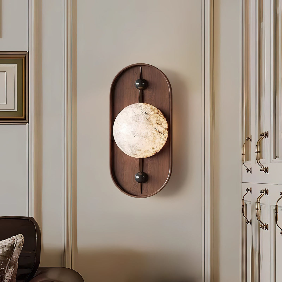 Bezel Plug-in Wall Lamp