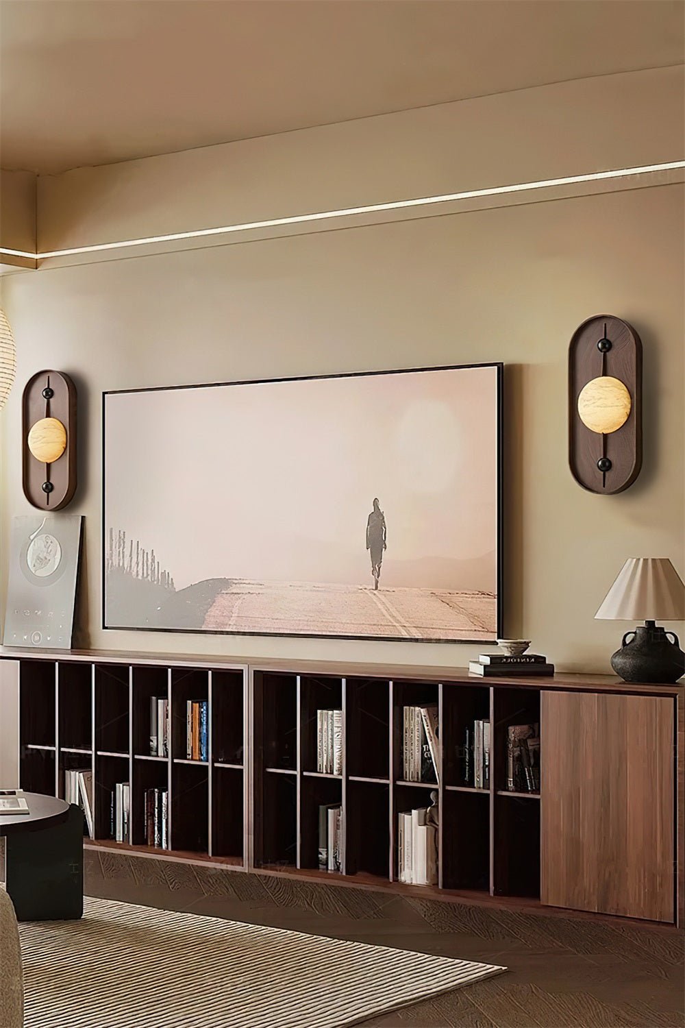 Bezel Plug-in Wall Lamp
