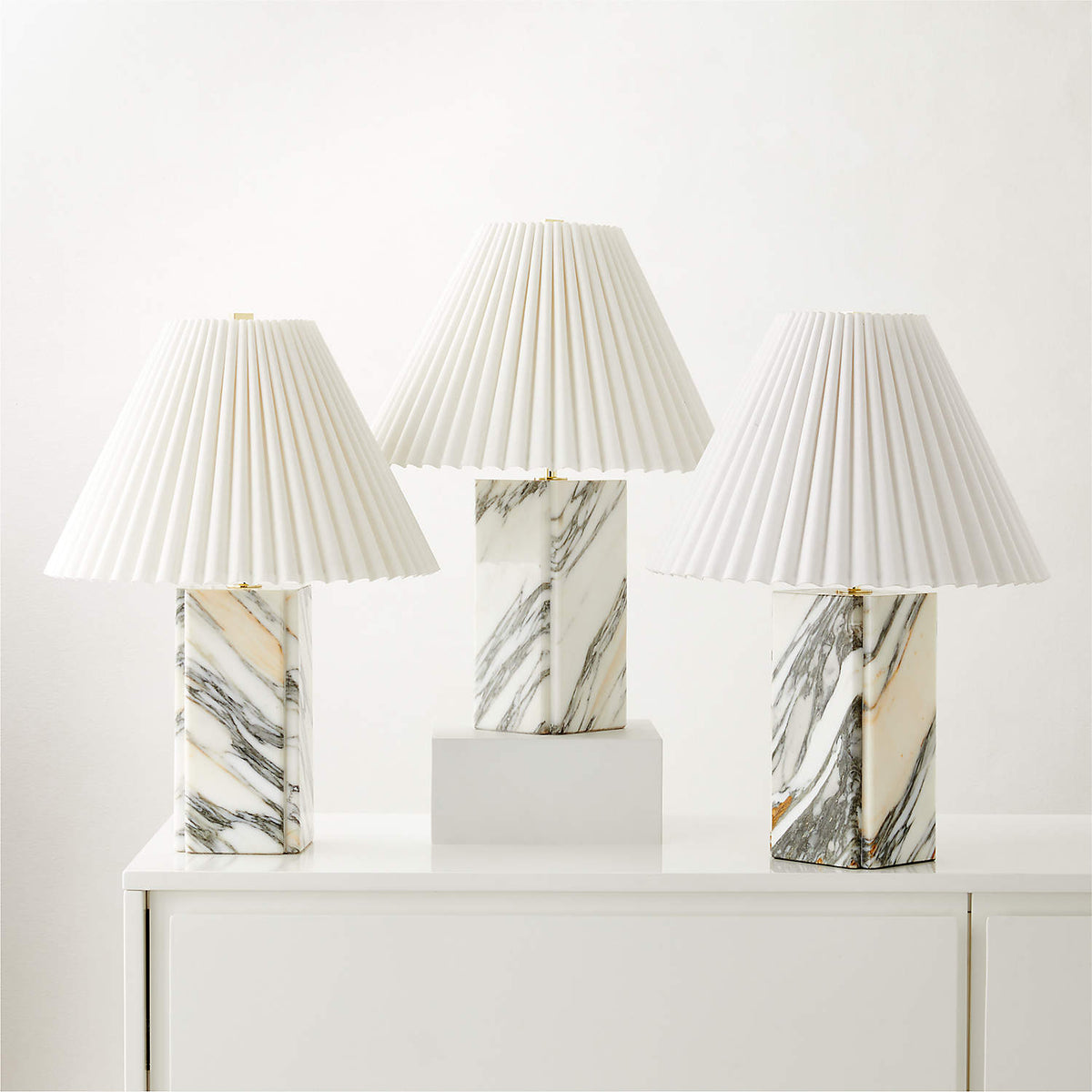 Bianca Marble Table Lamp - view 2