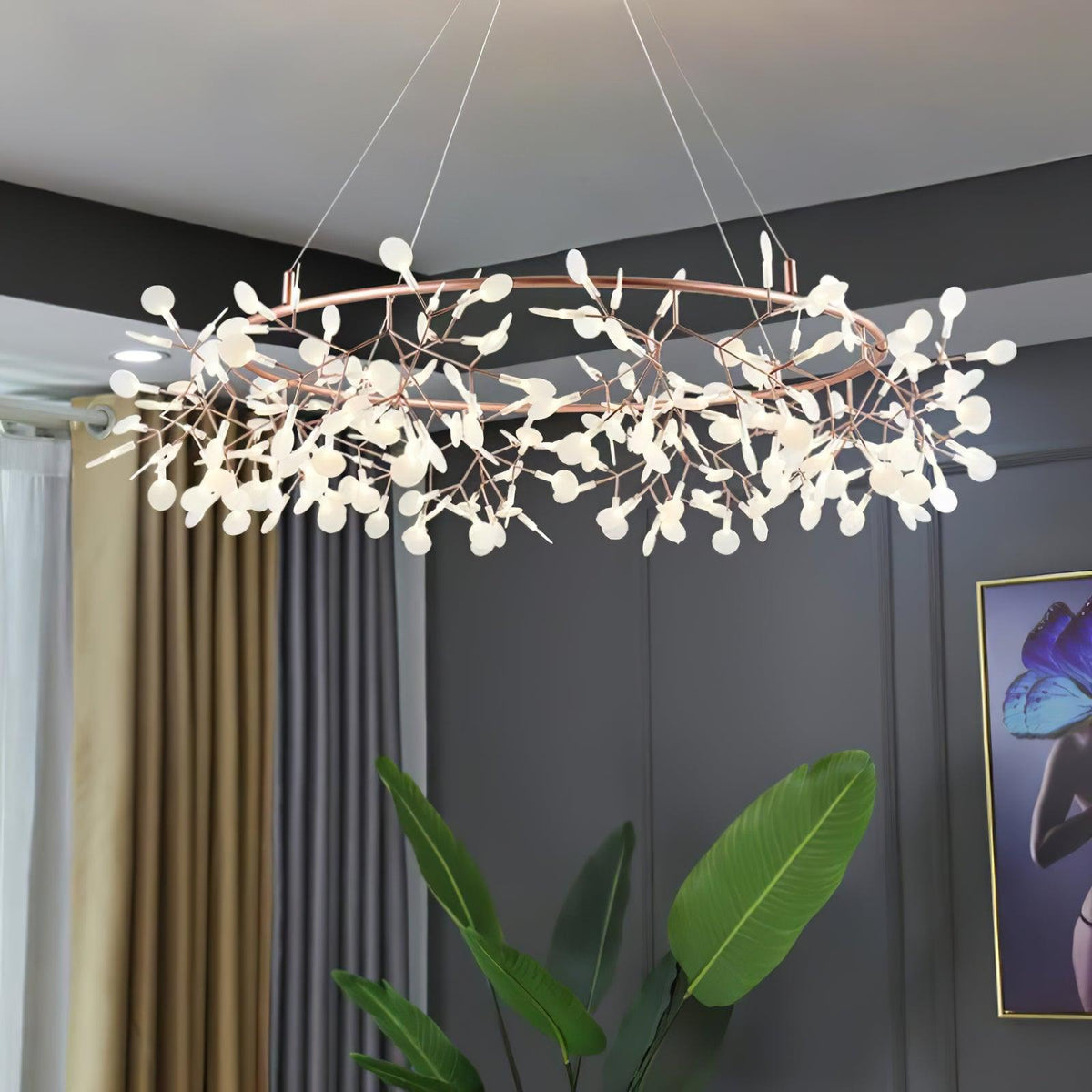 Big O Firefly LED Chandelier - view 18
