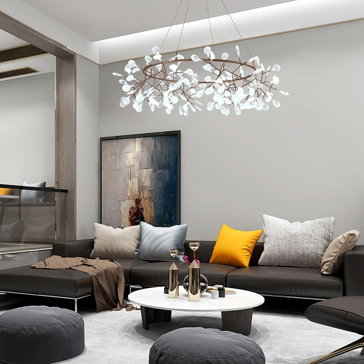 Big O Firefly LED Chandelier - view 19