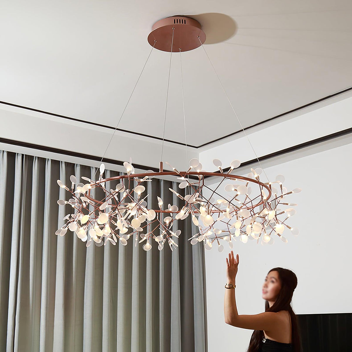 Big O Firefly LED Chandelier - view 23