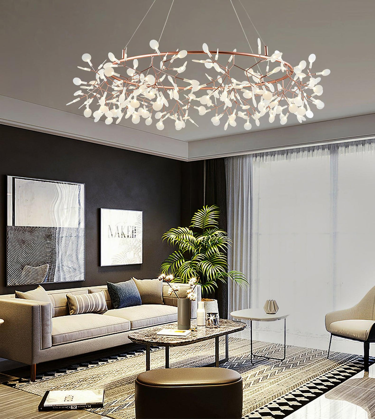 Big O Firefly LED Chandelier - view 29