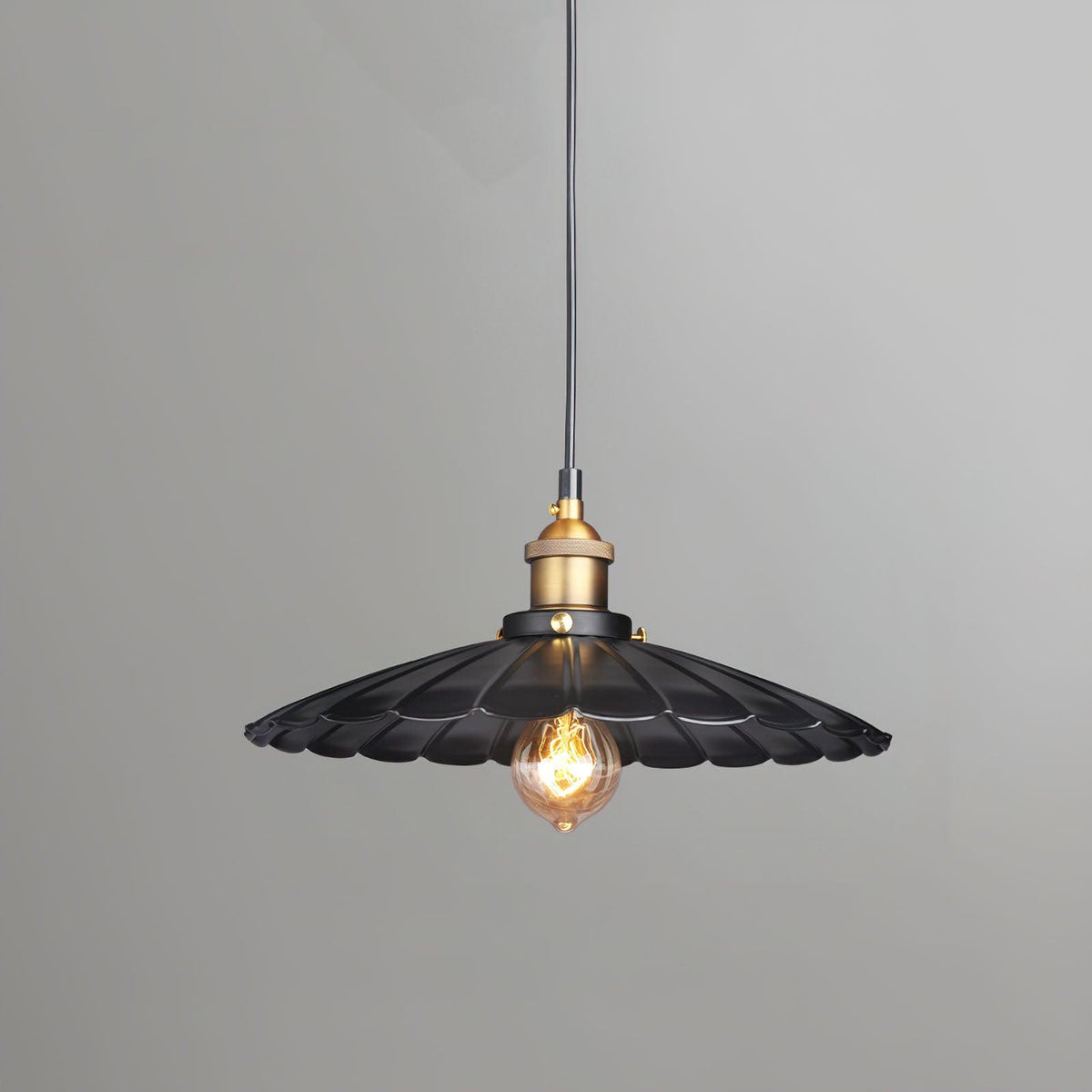 Black Skirt Pendant Light - view 17