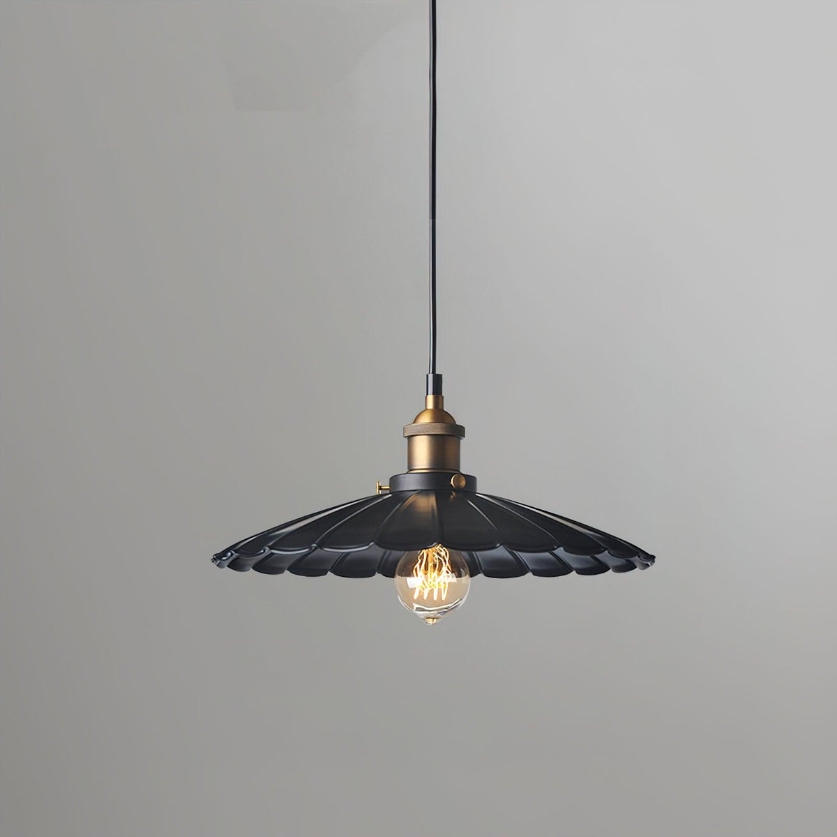 Black Skirt Pendant Light - view 18