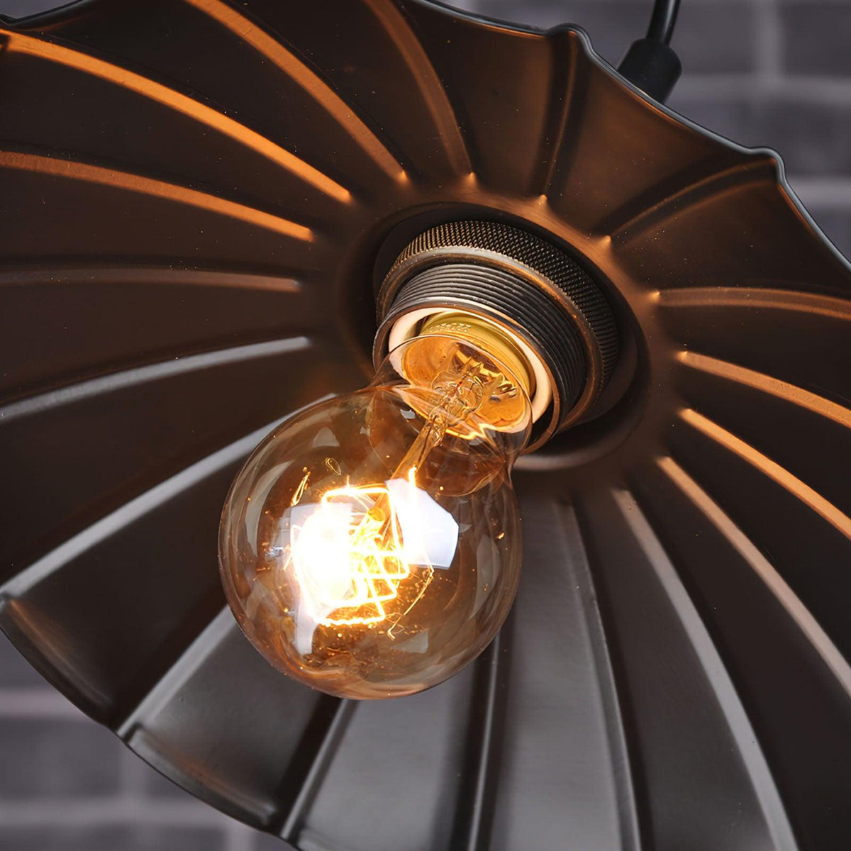 Black Skirt Pendant Light - view 5