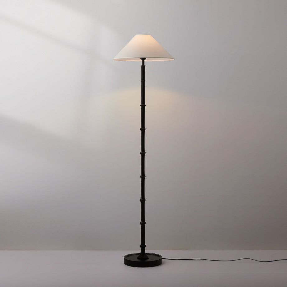 Black Bamboo Floor Lamp - view 16