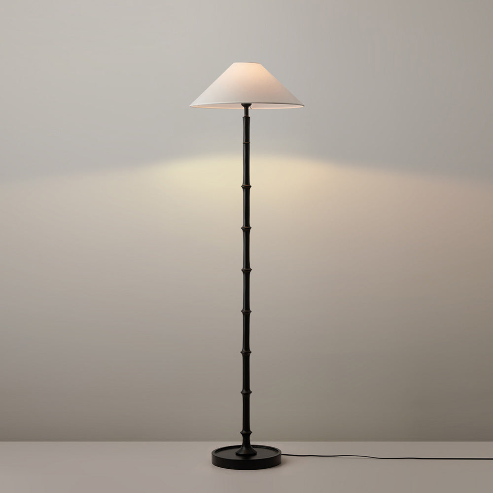 Black Bamboo Floor Lamp - view 17
