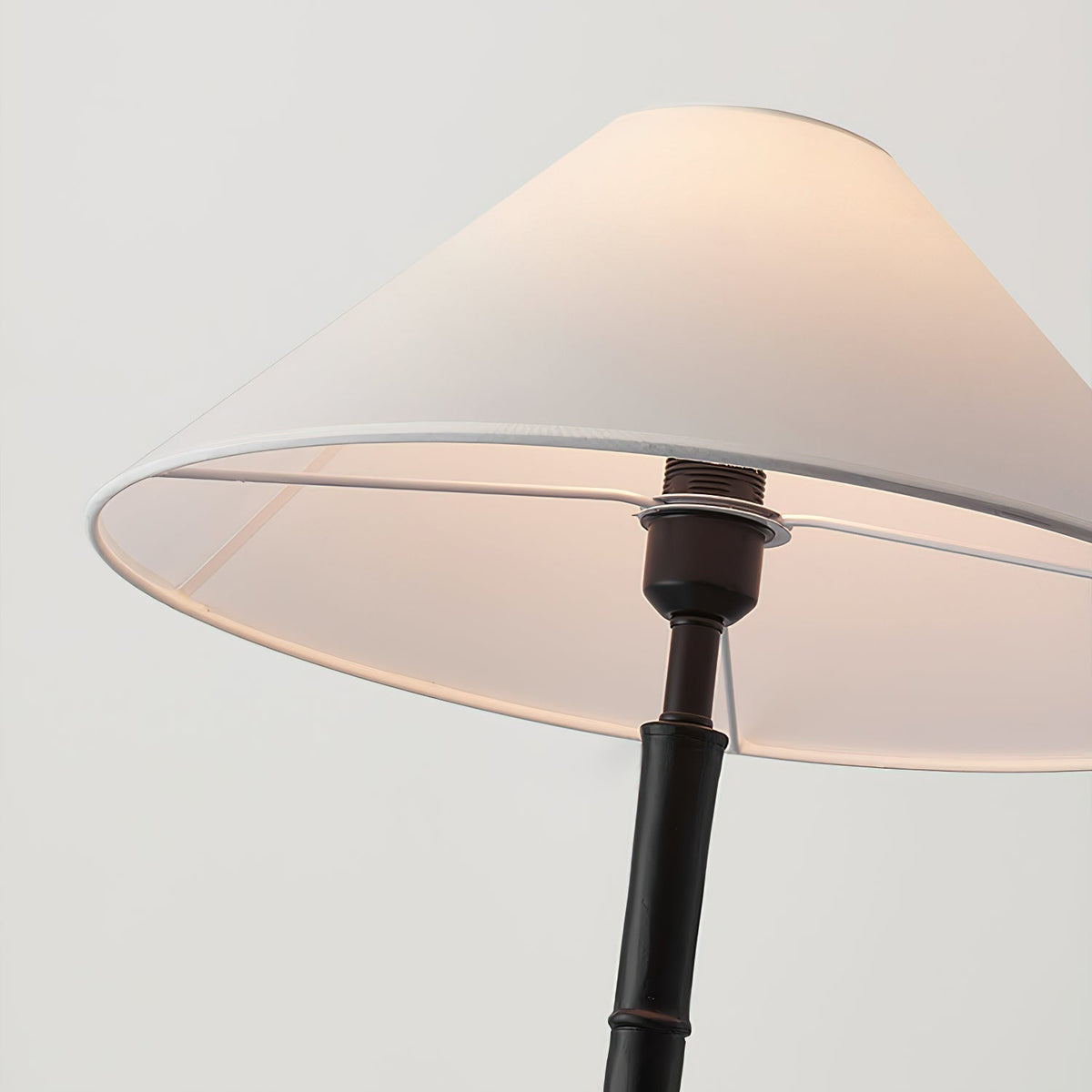 Black Bamboo Floor Lamp - view 19