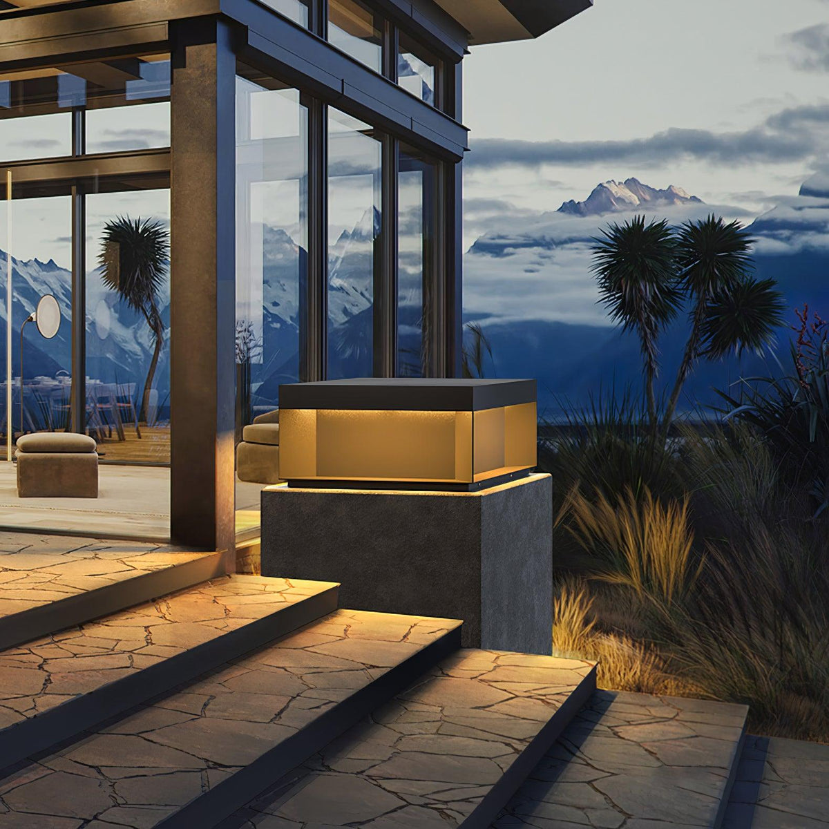 Black Box Outdoor Post Light - view 12