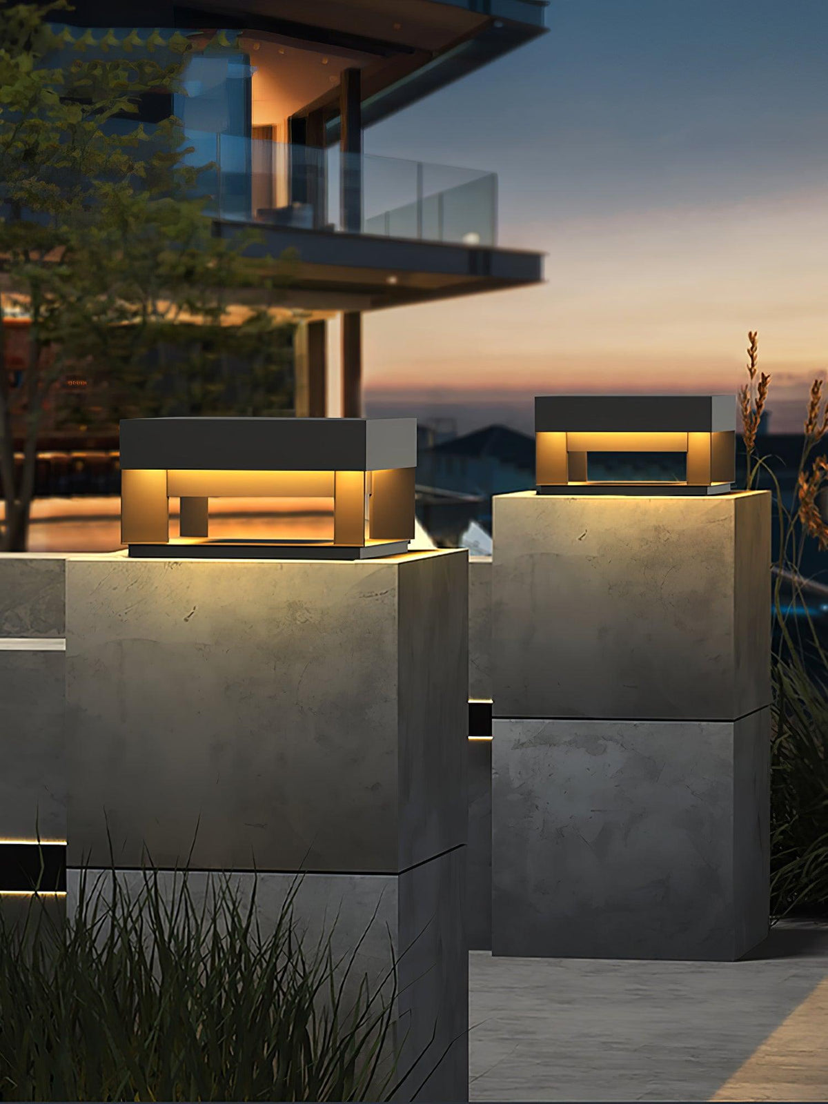 Black Box Outdoor Post Light - view 15