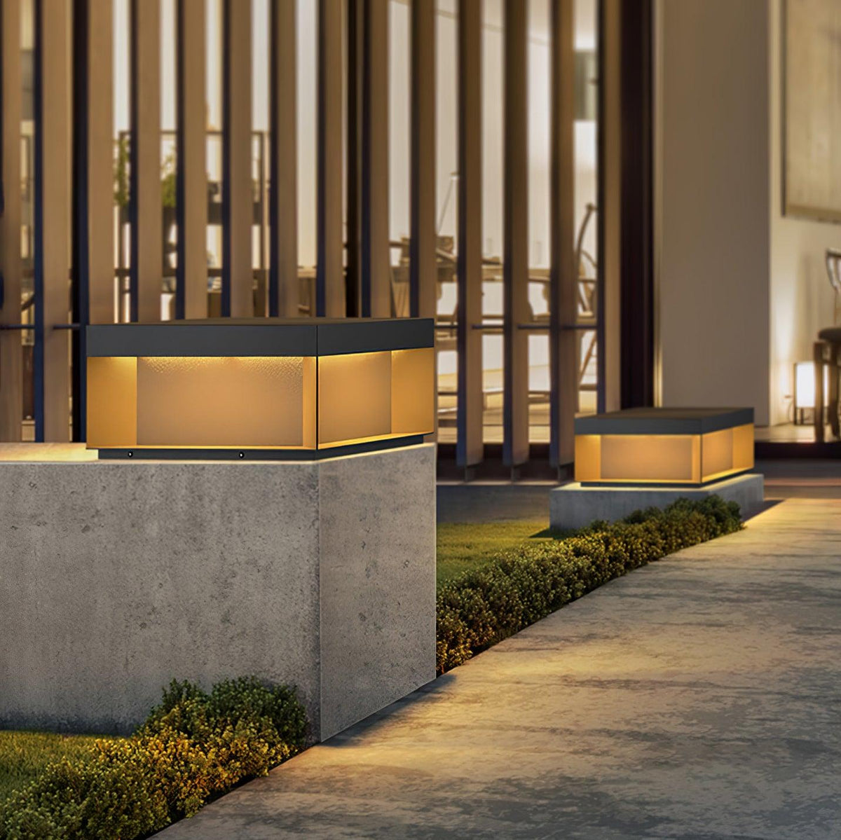 Black Box Outdoor Post Light - view 40