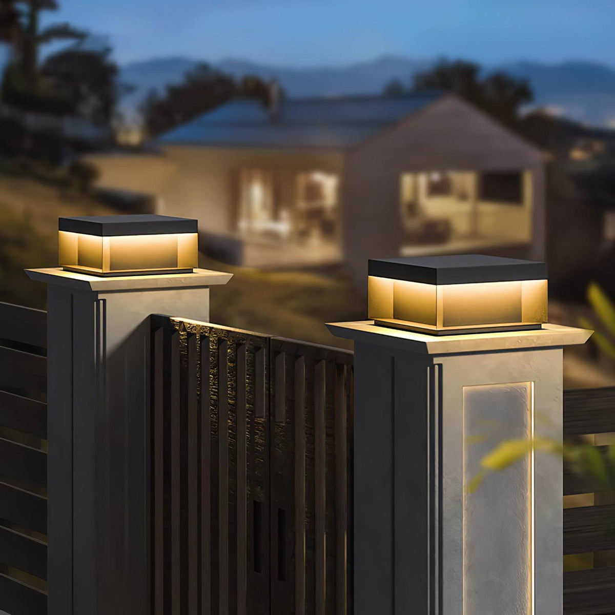 Black Box Outdoor Post Light - view 5