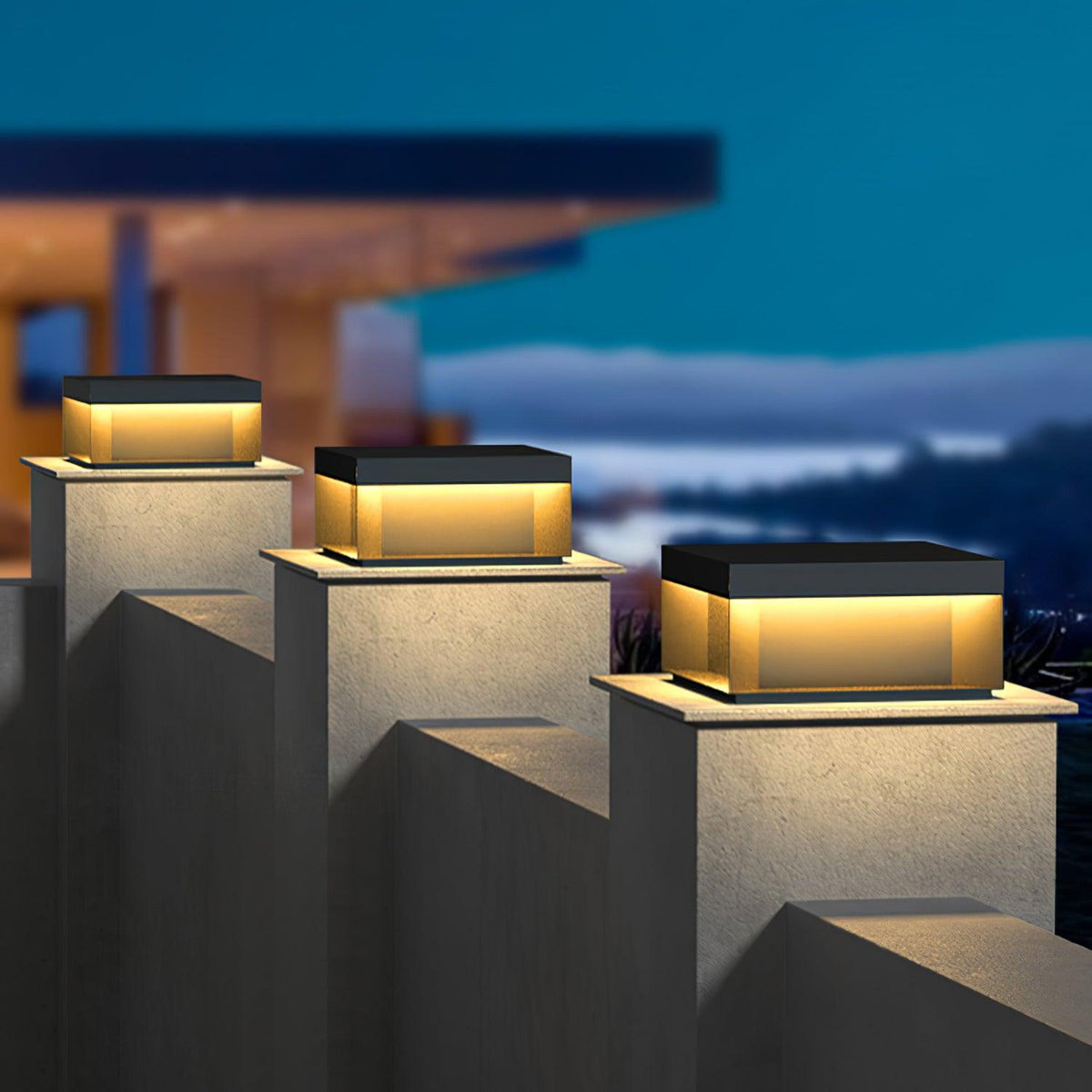 Black Box Outdoor Post Light - view 4