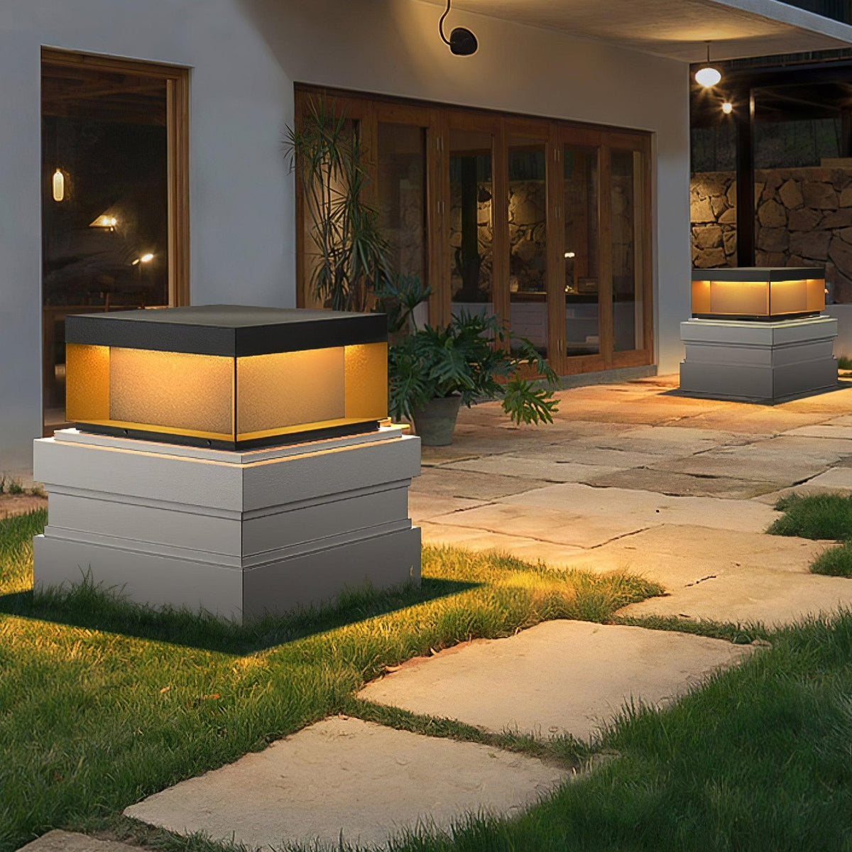 Black Box Outdoor Post Light - view 6