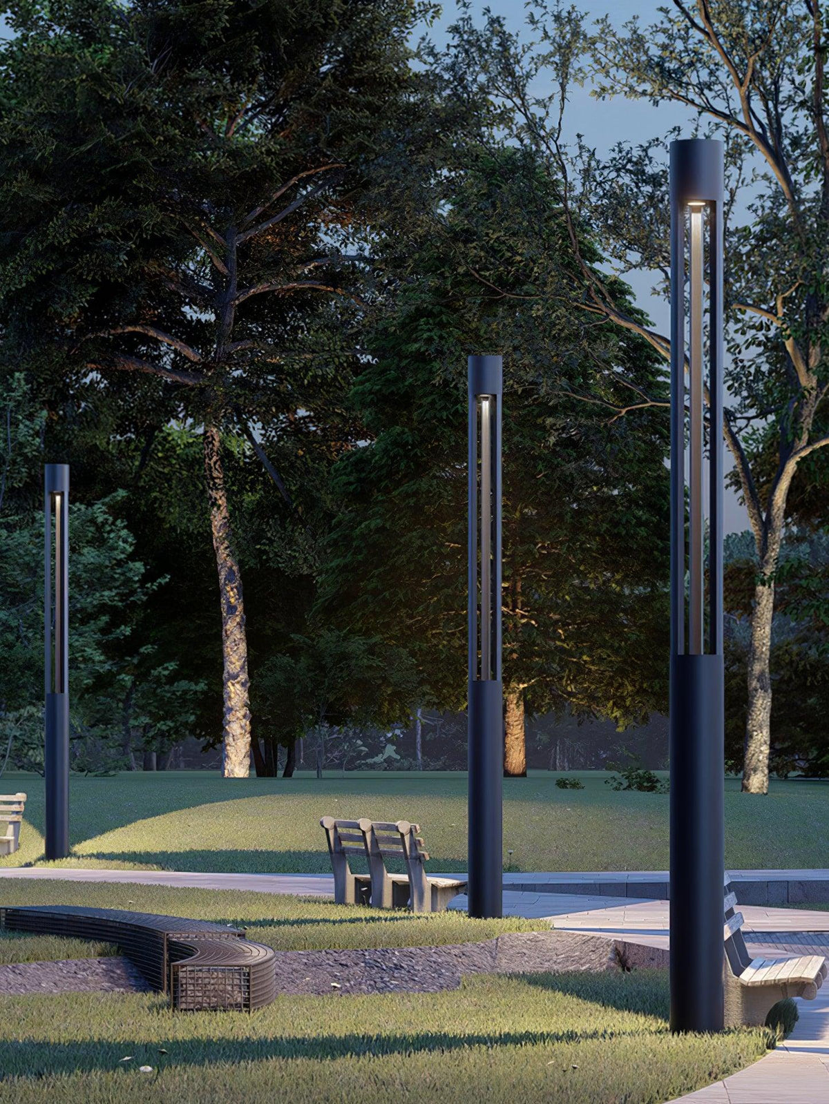 Pole Outdoor Post Garden Light - view 13