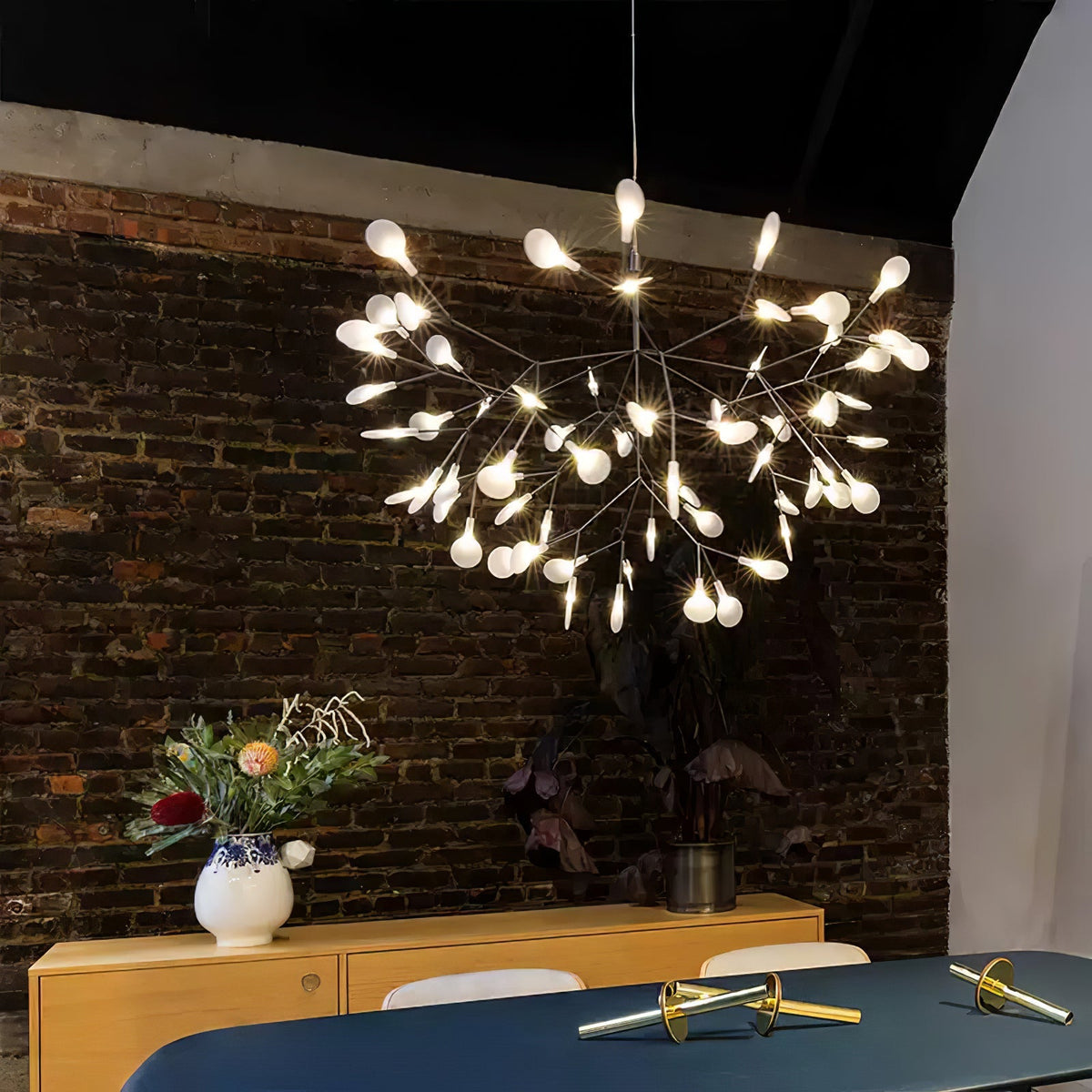 Black Firefly LED Chandelier - view 3