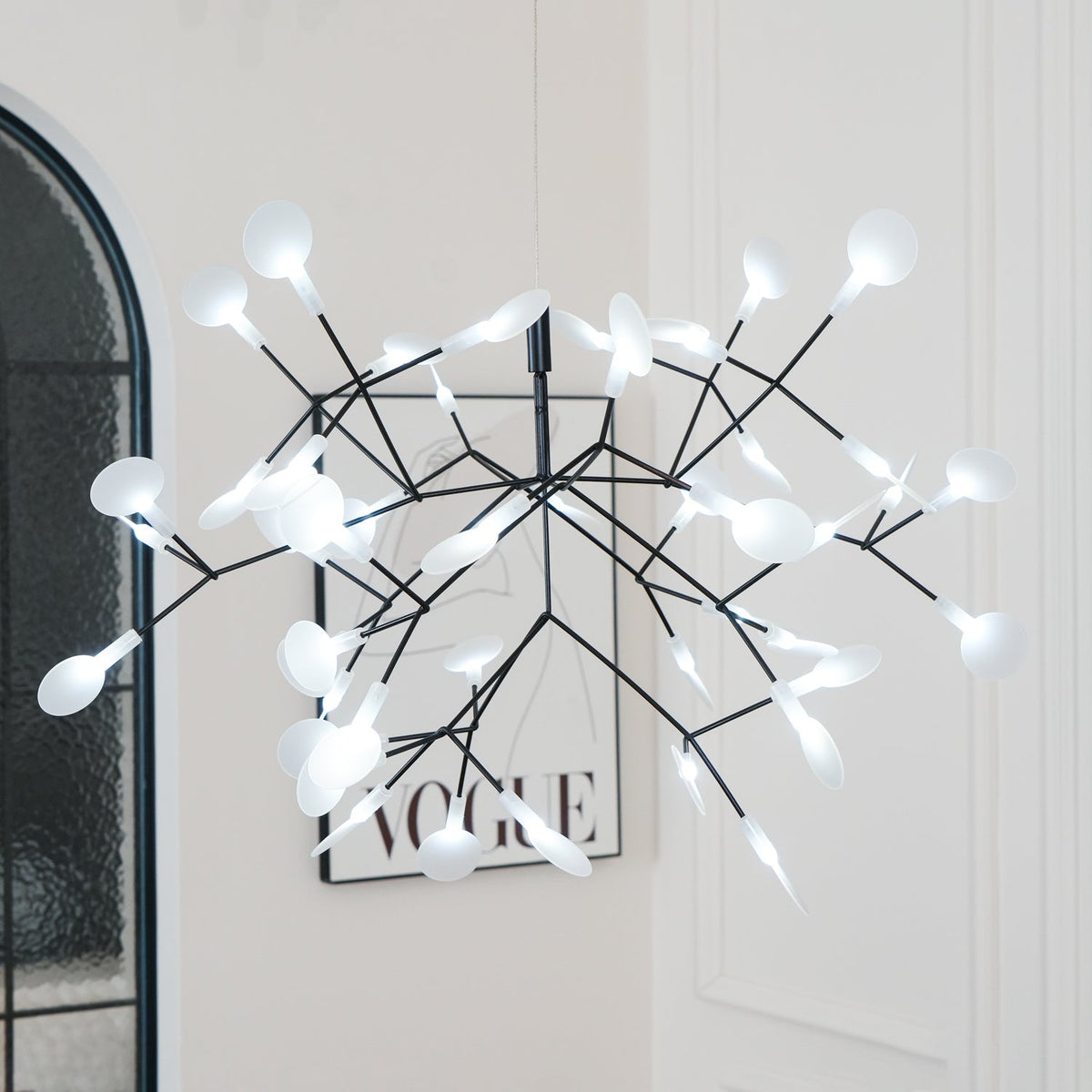 Black Firefly LED Chandelier - view 59