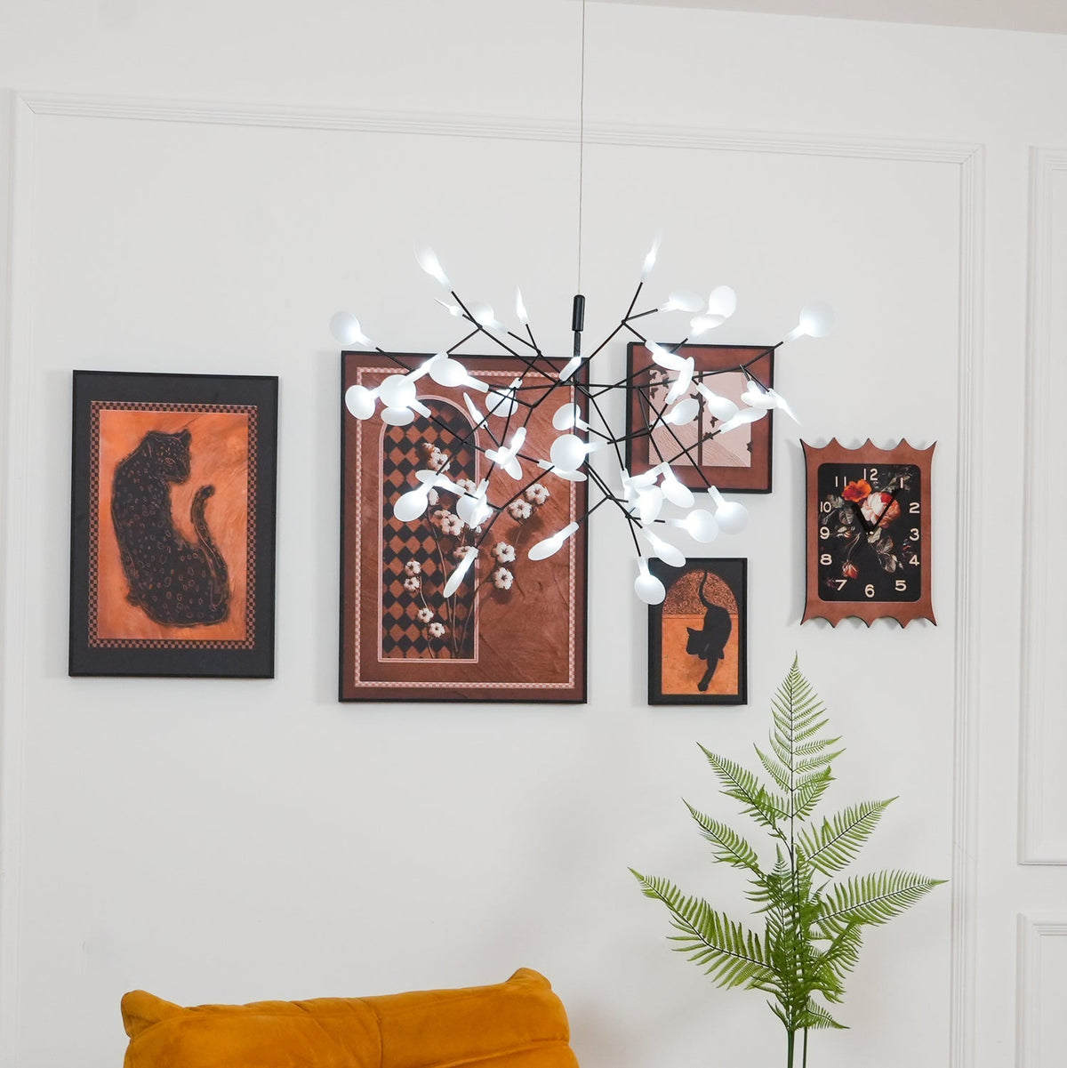 Black Firefly LED Chandelier - view 58