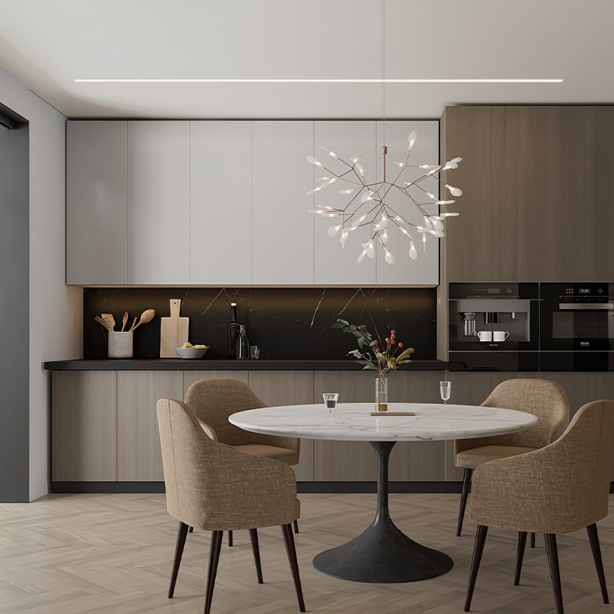 Black Firefly LED Chandelier - view 48