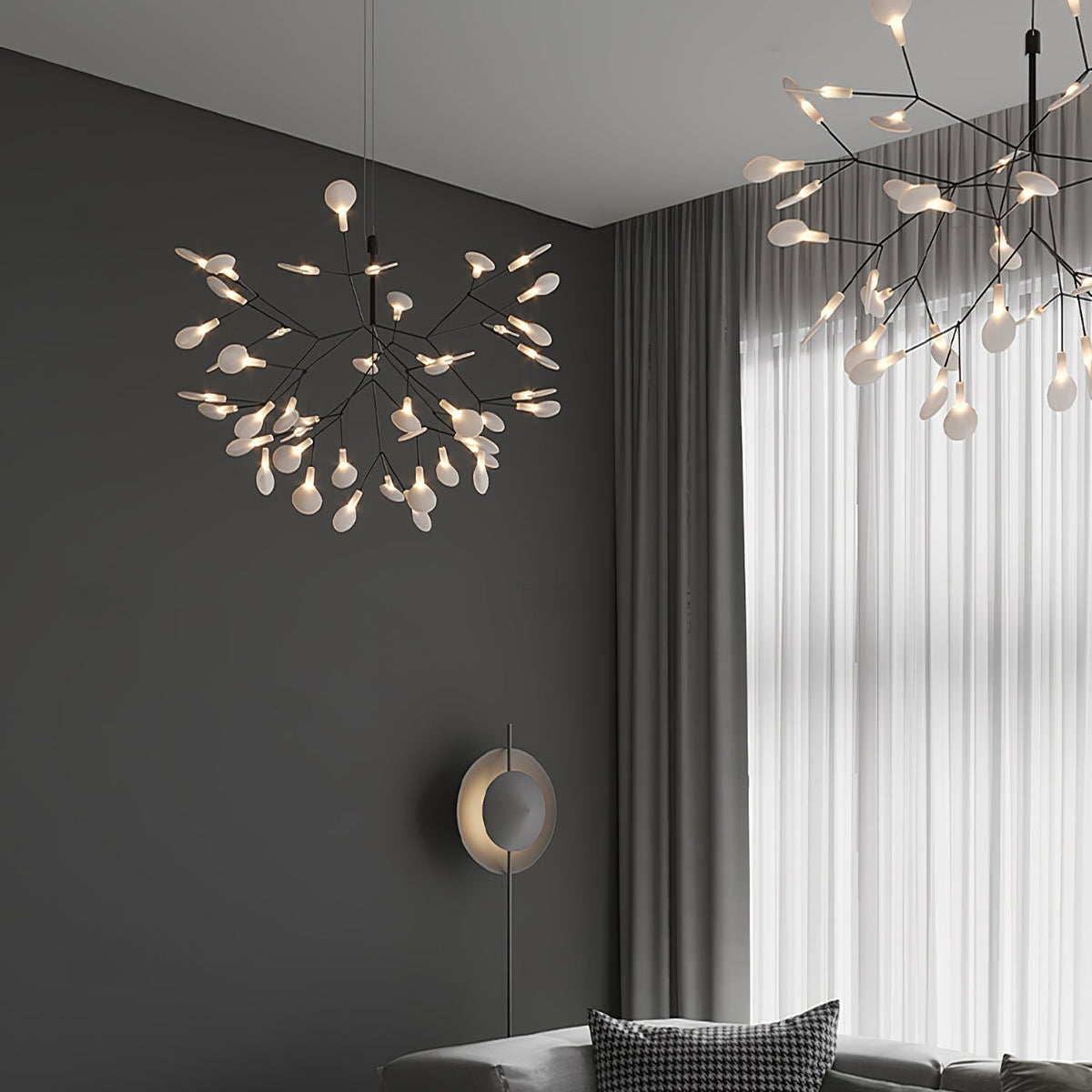 Black Firefly LED Chandelier - view 49