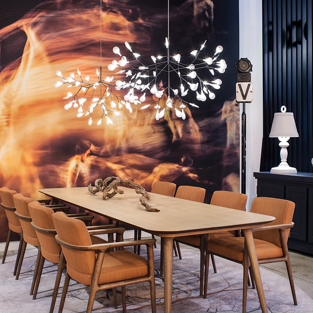 Black Firefly LED Chandelier - view 54