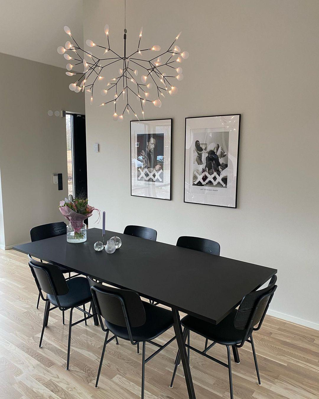 Black Firefly LED Chandelier - view 44