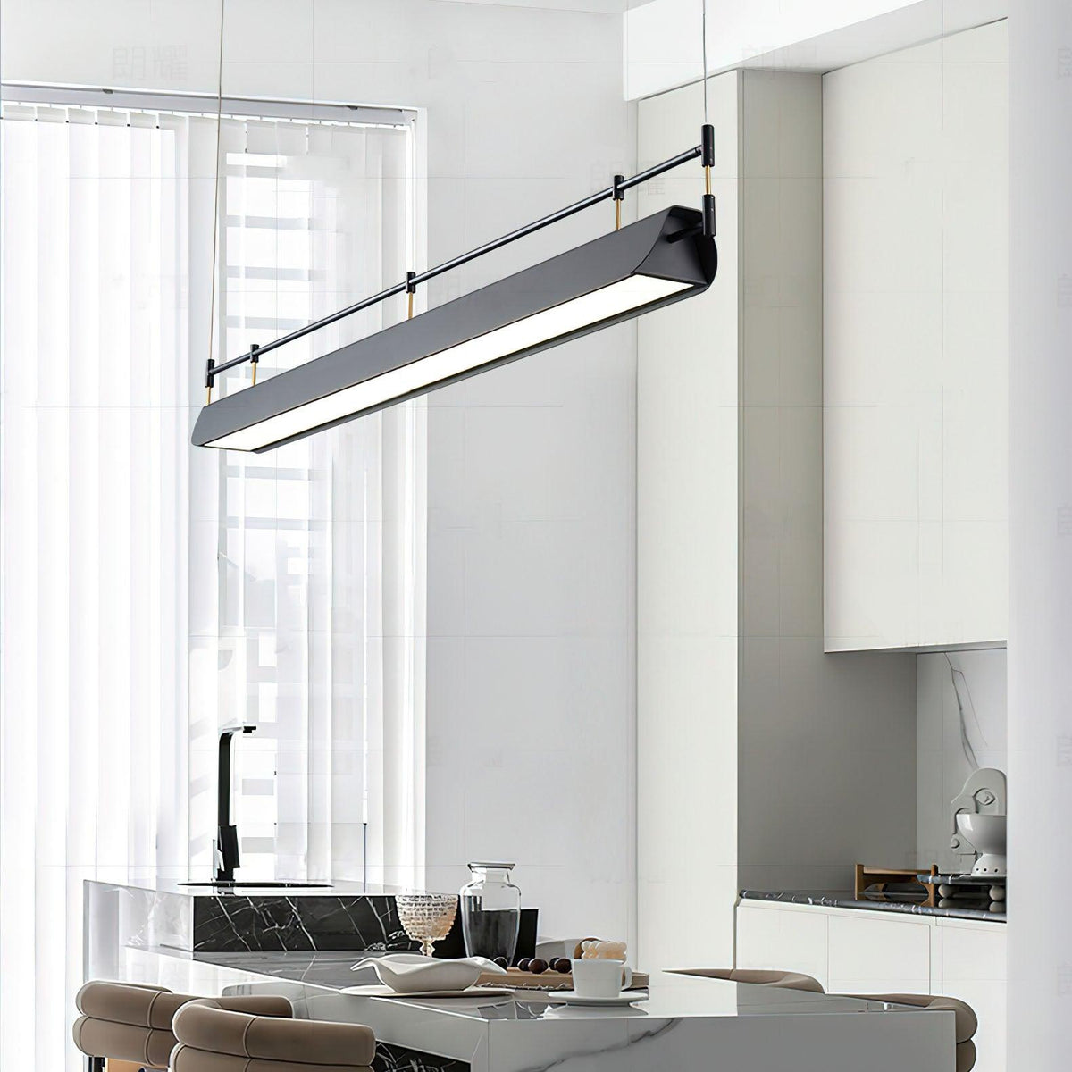 Black Roof LED Chandelier - view 13