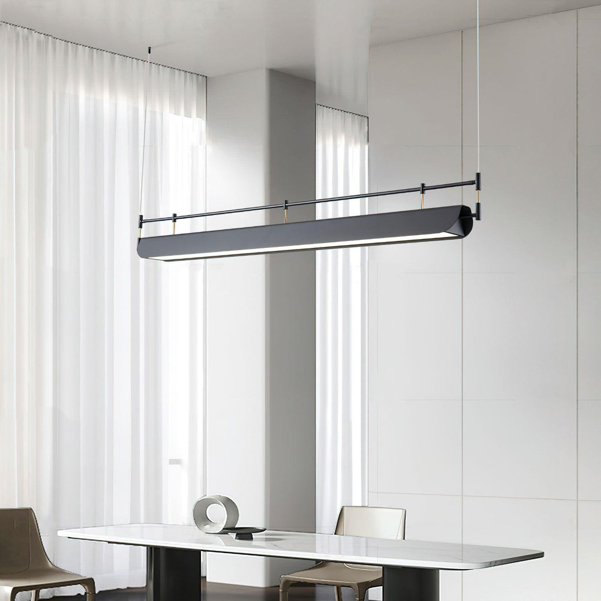 Black Roof LED Chandelier - view 2