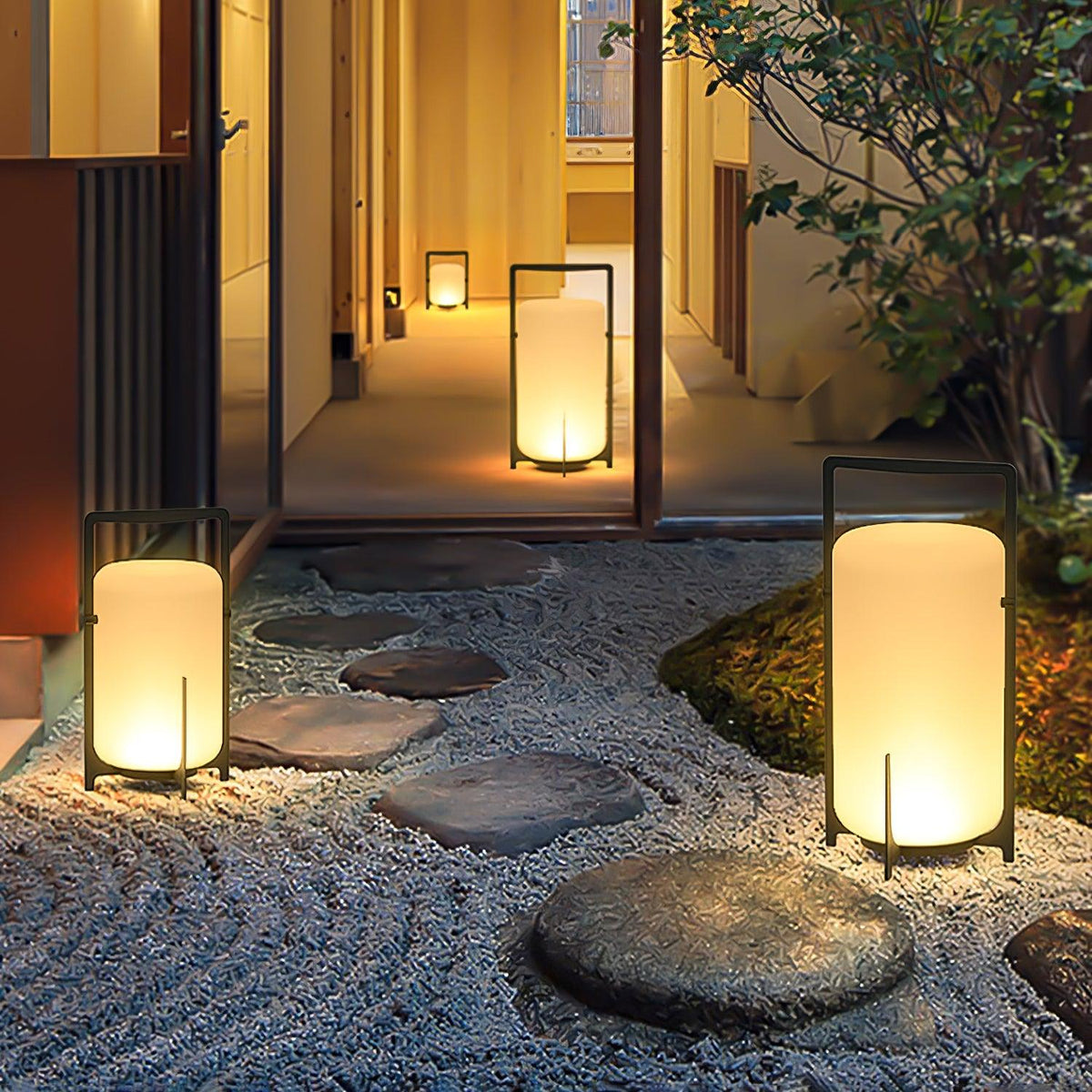 Black Twilight Lantern Table Lamp - view 27