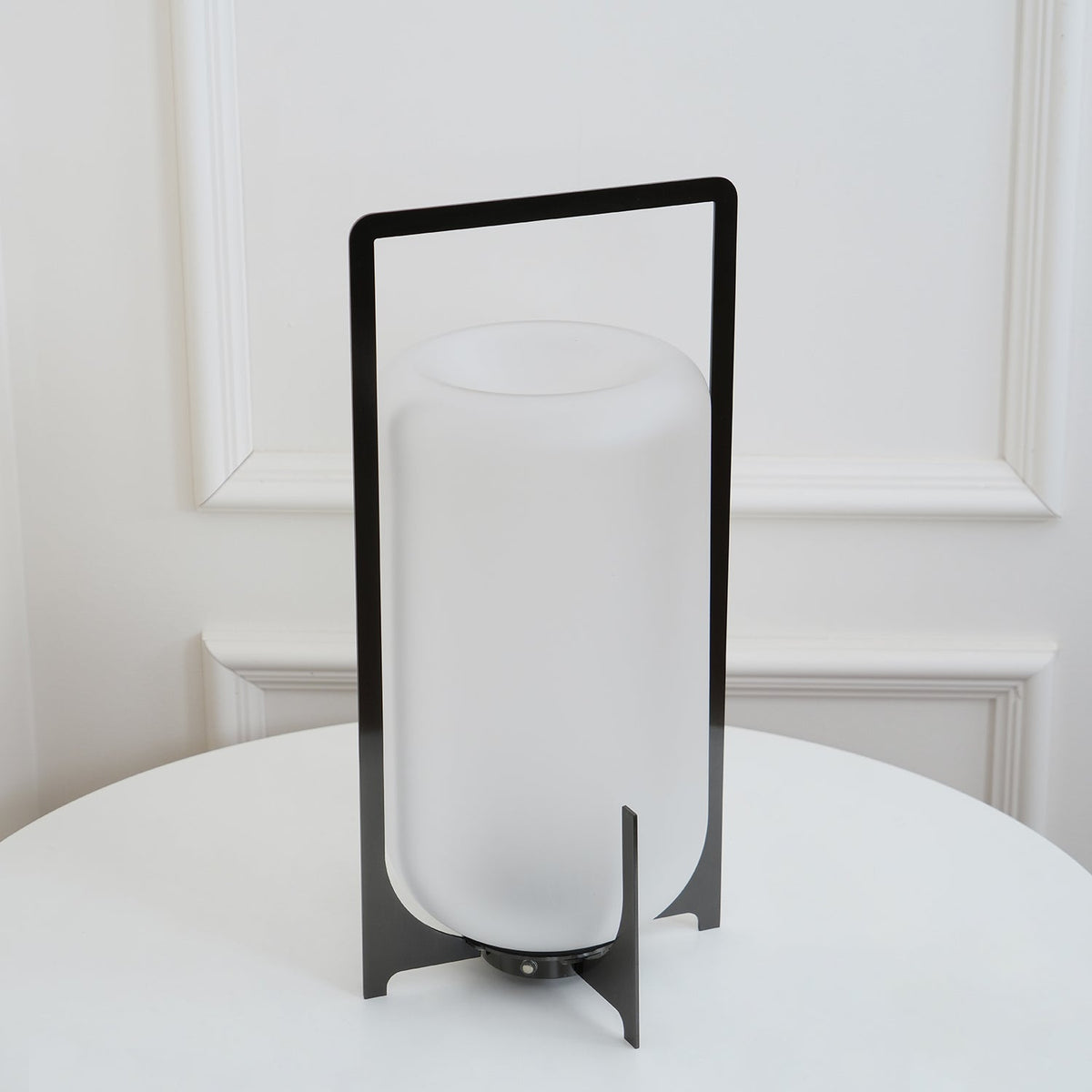 Black Twilight Lantern Table Lamp - view 6