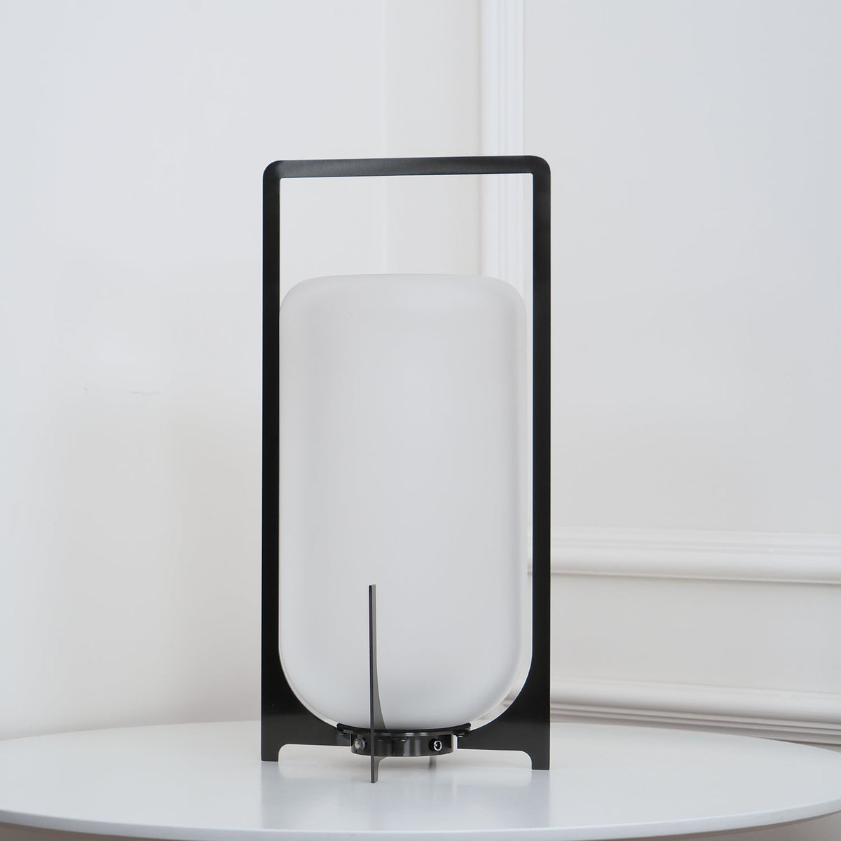 Black Twilight Lantern Table Lamp - view 11