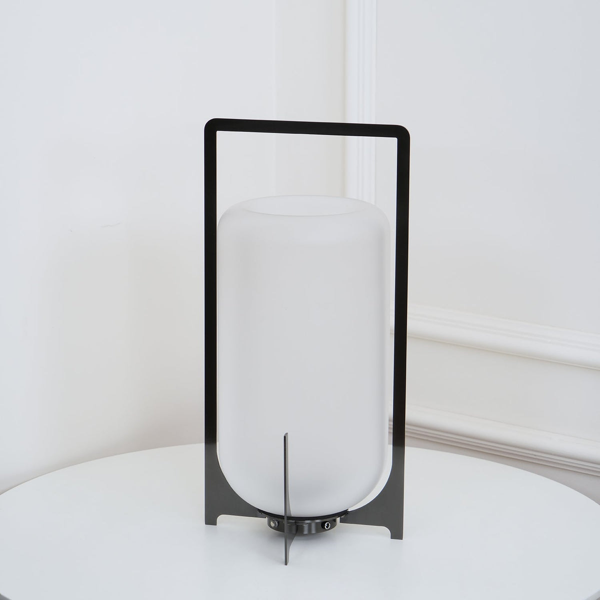 Black Twilight Lantern Table Lamp - view 10