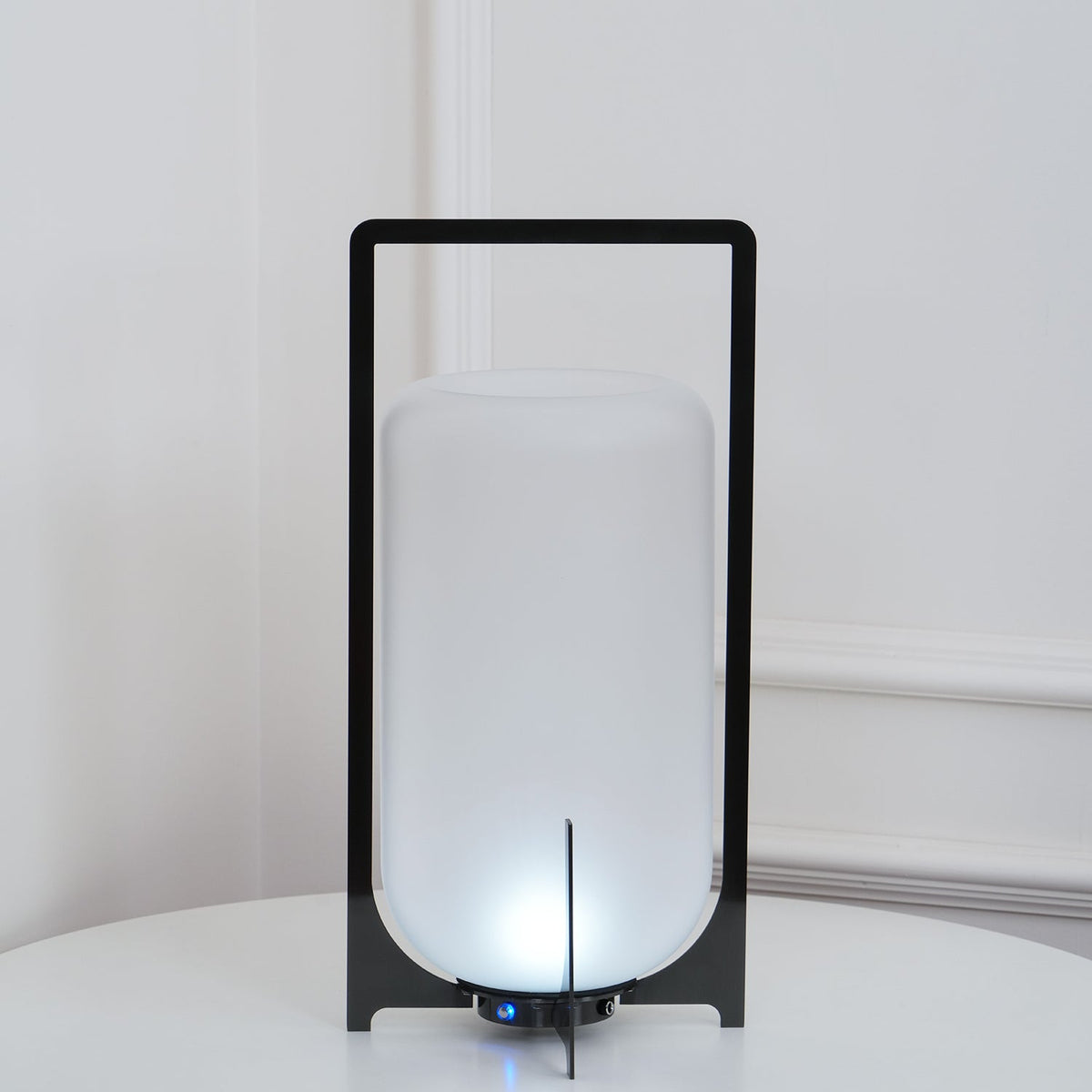 Black Twilight Lantern Table Lamp - view 8