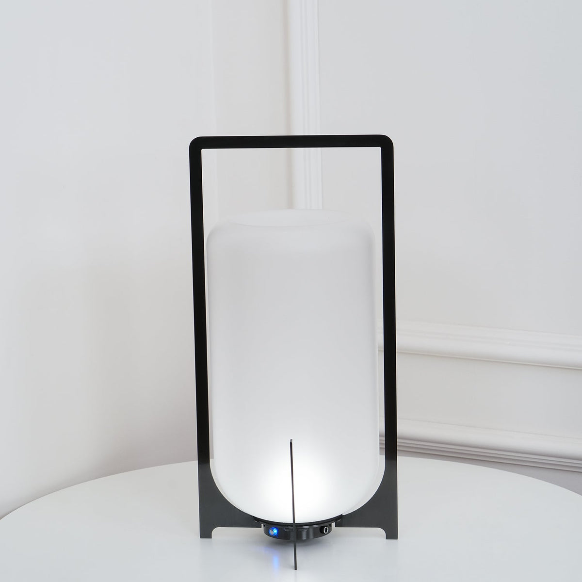 Black Twilight Lantern Table Lamp - view 7