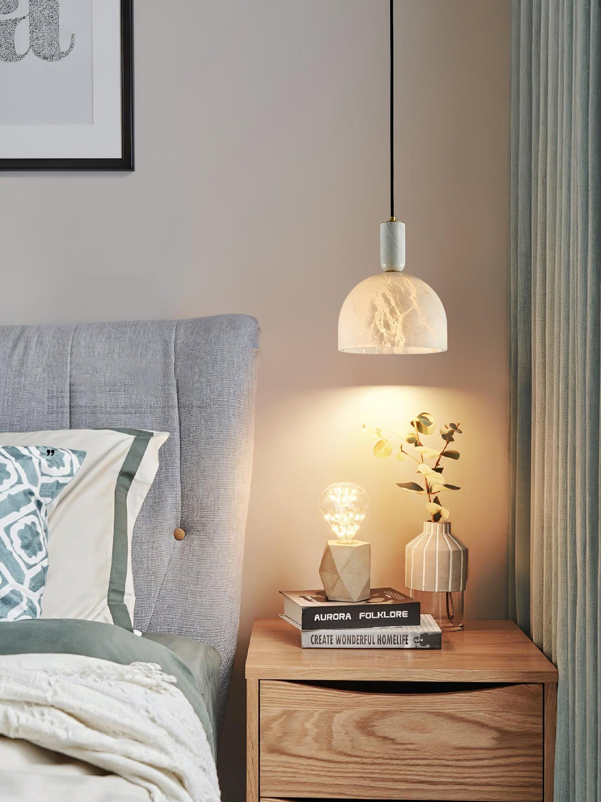 Blair Alabaster Pendant Light - view 3