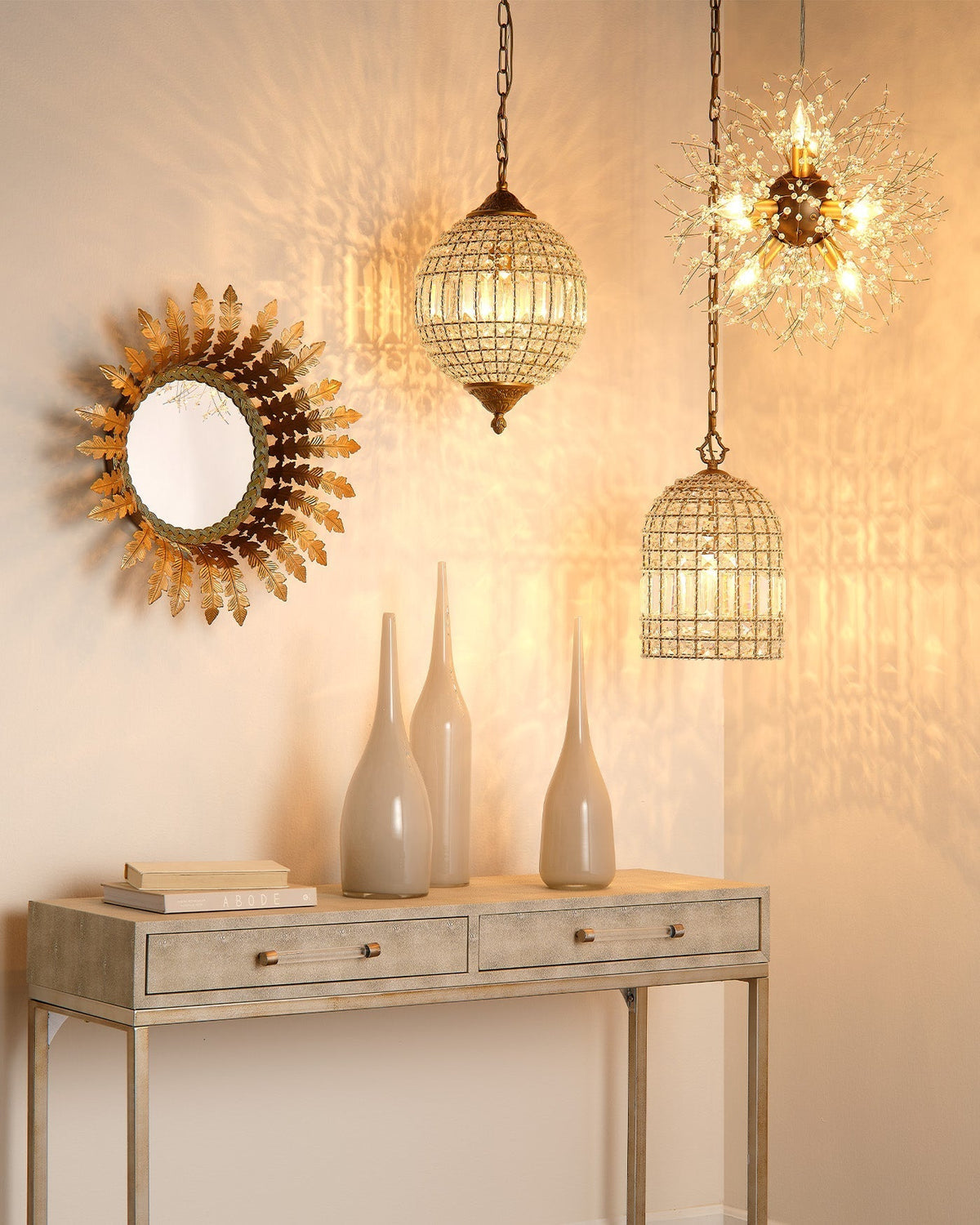 Blanca Crystal Pendant Lamp - view 2