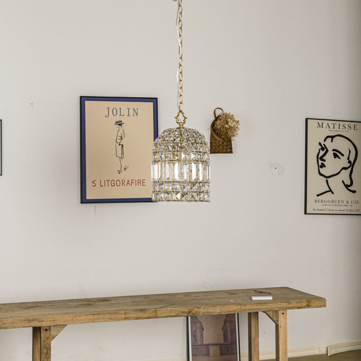 Blanca Crystal Pendant Lamp - view 5