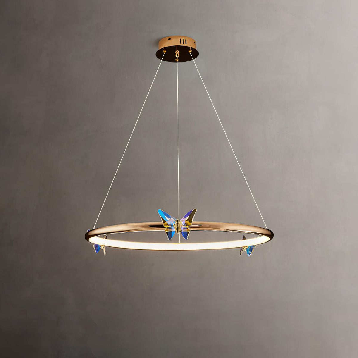Blue Butterfly Chandelier - view 9