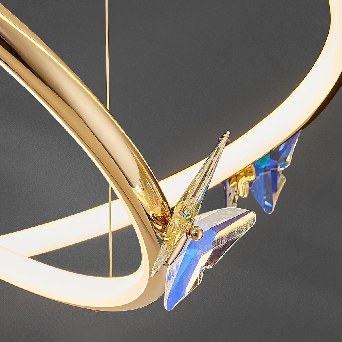 Blue Butterfly Chandelier - view 23