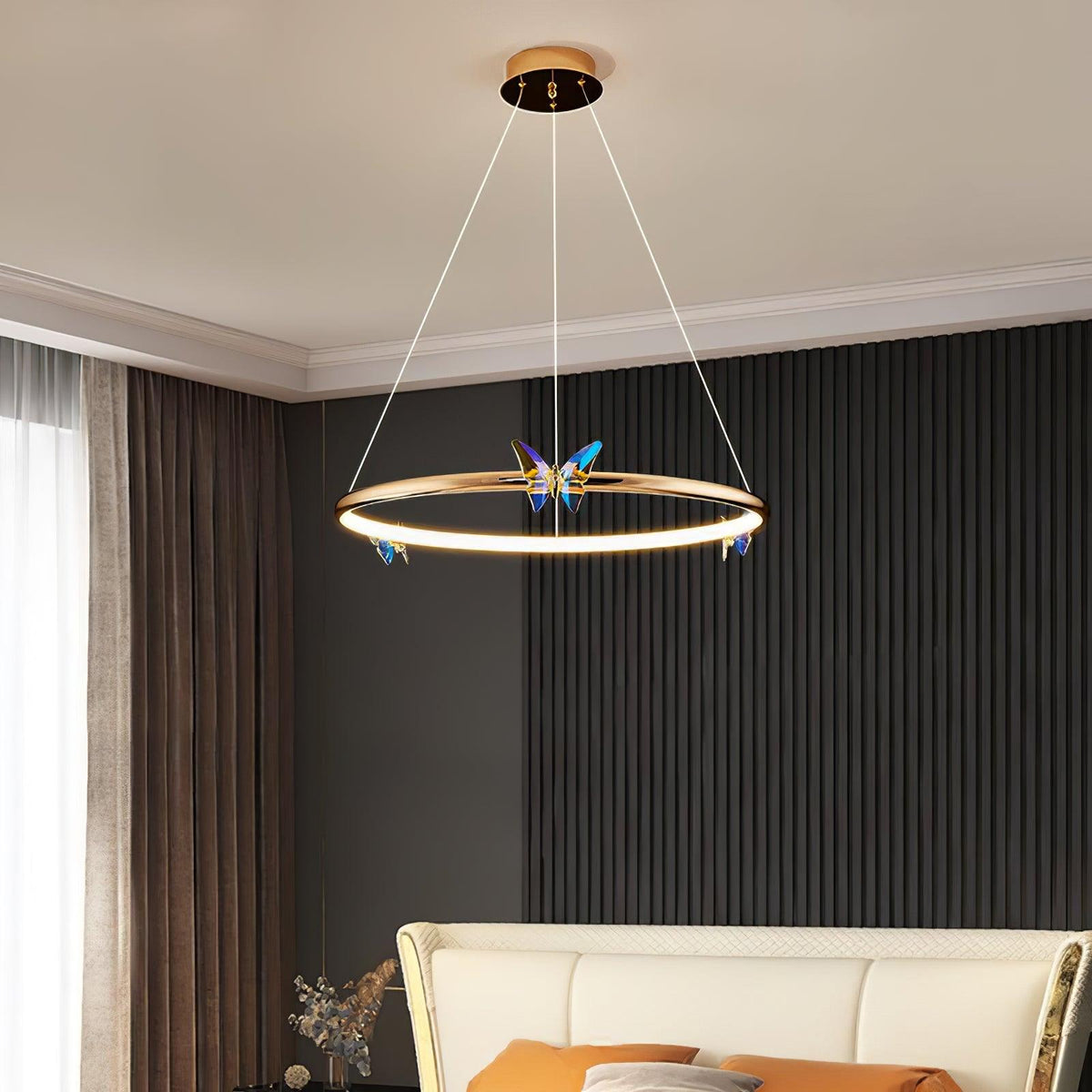 Blue Butterfly Chandelier - view 3