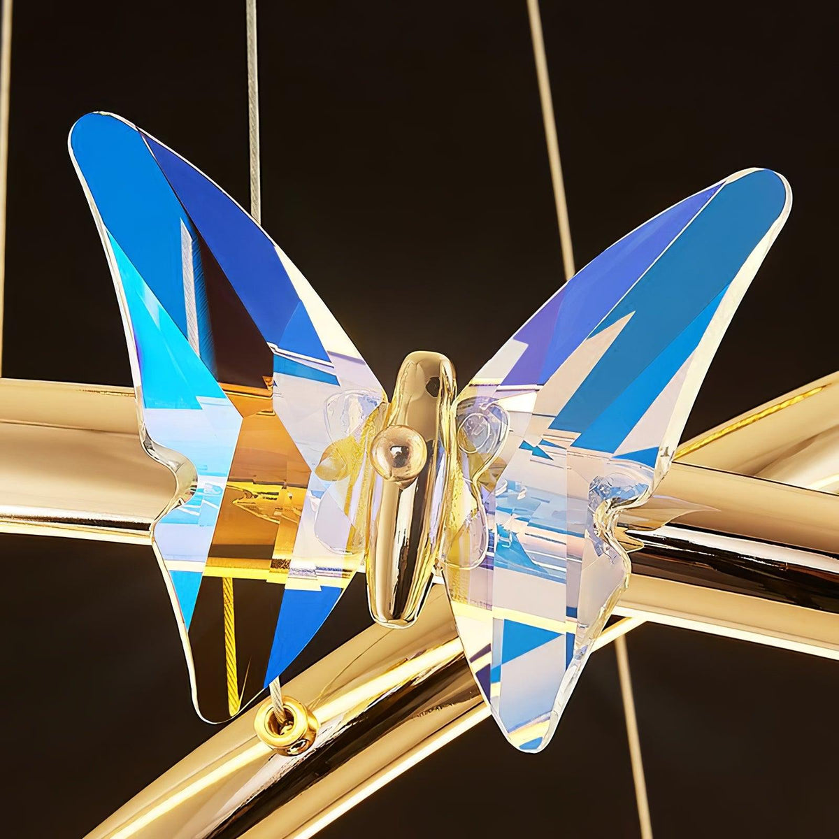 Blue Butterfly Chandelier - view 20