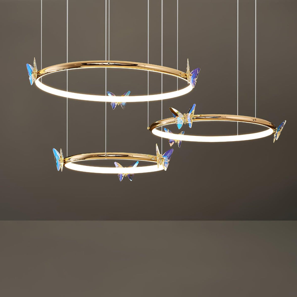 Blue Butterfly Chandelier - view 5