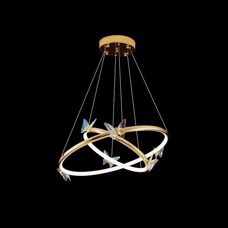Blue Butterfly Chandelier - view 28