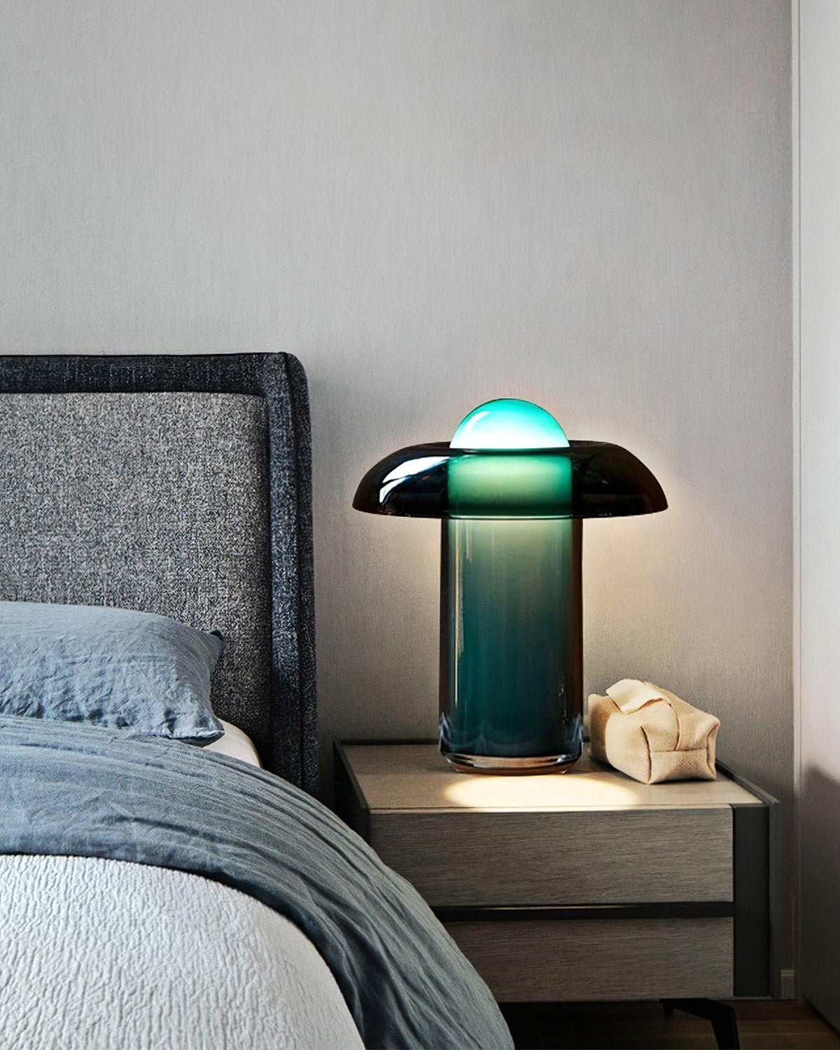 Glass Mushroom Table Lamp - view 14
