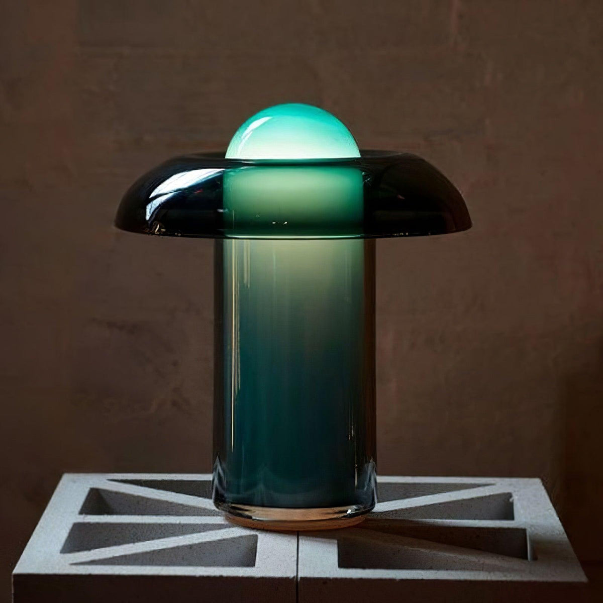 Glass Mushroom Table Lamp - view 10