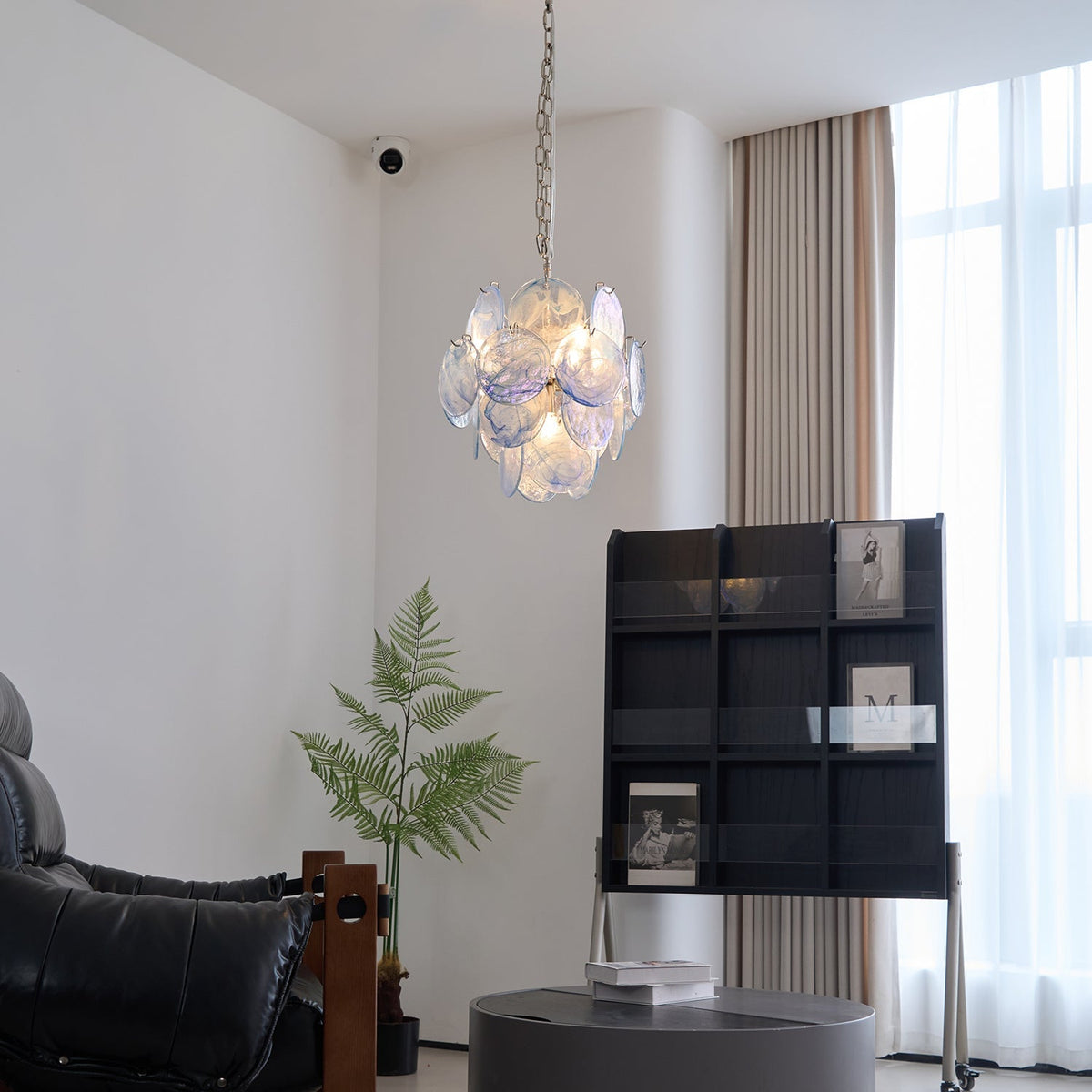 Blue Vistosi Disc Chandelier - view 5